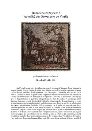 Conférence F Cassingéna Trévedy Virgile Docx