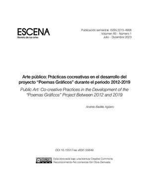 Badilla - Arte público poemas gráficos