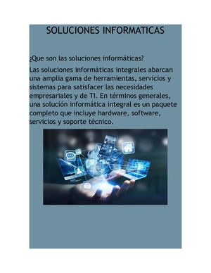 Soluciones Informaticas