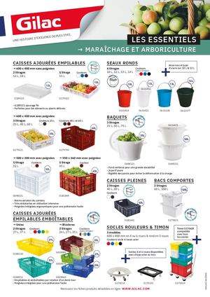 Gilac Les Essentiels MARAICHAGE  052023 ESHOP