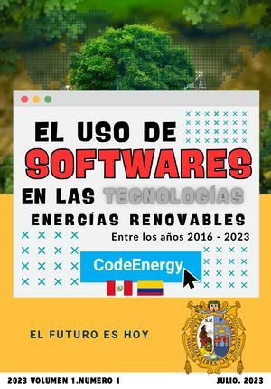 El uso de softwares en las tecnologías de energías renovables en Perú y Colombia dentro de los años 2016 - 2023