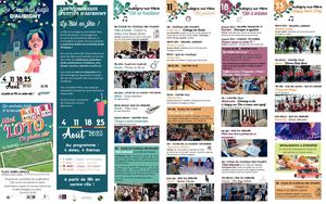 Programme des Vendredis d'Aubigny 2023