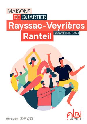 Maisons de quartier de Rayssac Veyrieres Ranteil saison 2023-2024