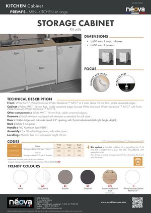 NEOVA 2023 PREMI'S STORAGE CABINET