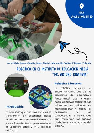 Flyer Robótica En El Iem (1)