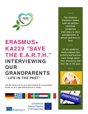 save EARTH- Grandparents' Interviews