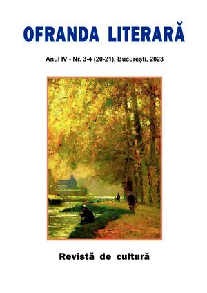 Ofranda literară, anul IV, nr. 3-4 (20-21)