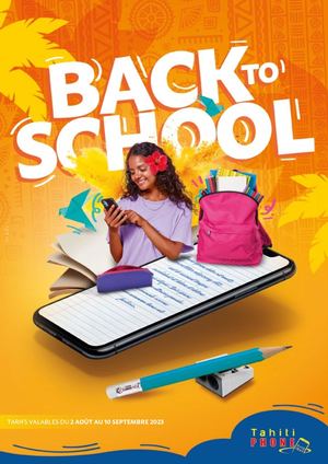 Catalogue Back To School | Tahiti Phone