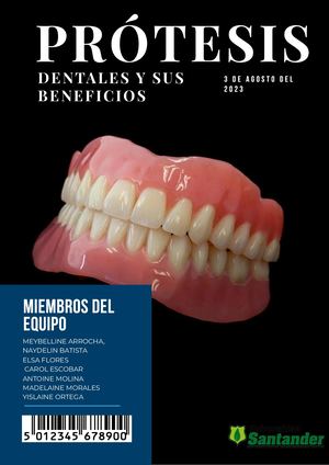 Prótesis dentales y sus beneficios (proyecto final de psicología)