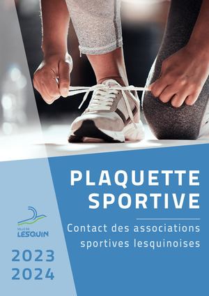 Plaquette Sportive 2023 2024