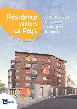 Résidence séniors Le Pays à Roubaix