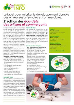 Eco Defis Courrier Info 1