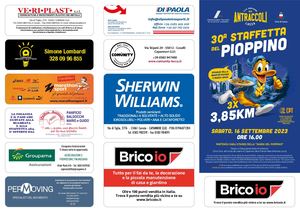 Staffetta Del Pioppino 2023 Volantino