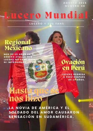 EDICIÓN 40 - LUCERO MUNDIAL
