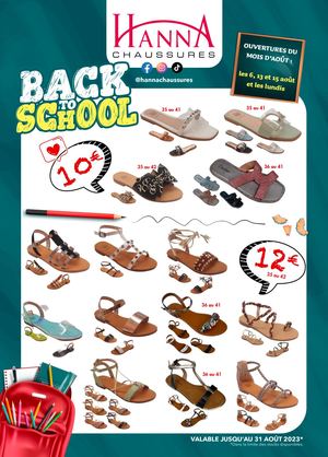 HANNA CHAUSSURES - RENTREE 2023