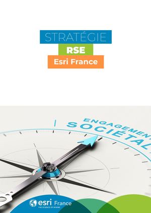 Charte Stratégie RSE Esri France