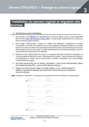 Installation Etka Software Server Vgrf
