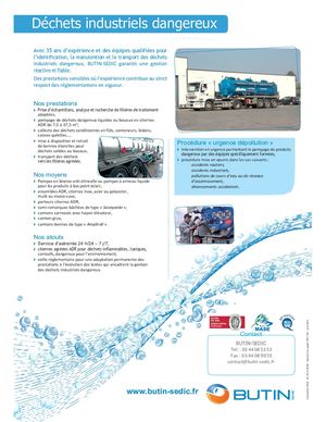 Plaquette Butin Sedic