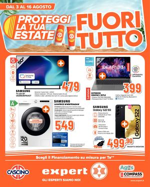 FUORITUTTO #CascinoExpert - dal 3 al 16 Agosto