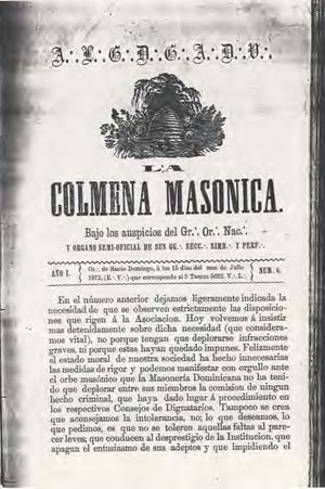 No. 6 - La Colmena Masónica - Año I