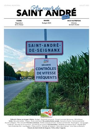 Au coeur de Saint André - Journal municipal - Juillet 23