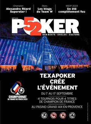 Poker52, numéro 163, été 2023