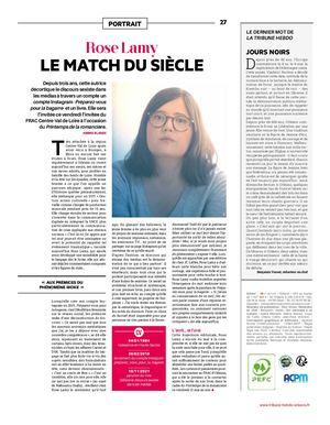 ARTICLE VIE LOCALE LATRIBUNEHEBDO ORLEANS N°377