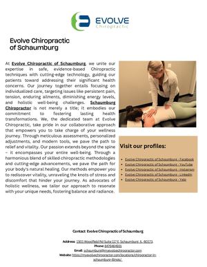 Evolve Chiropractic Of Schaumburg