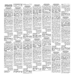 Legals - August 7, 2023