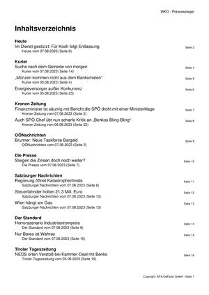Pressespiegel 070823