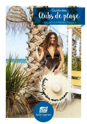 Dépliant Clubs De Plage 2023