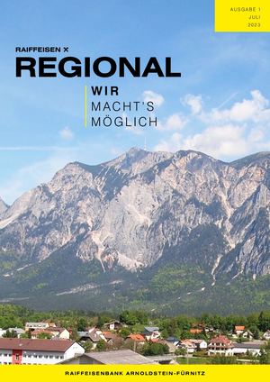 Kundenmagazin Raiffeisenbank Arnoldstein-Fürnitz