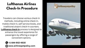 How to check-in lufthansa airline | +1-844-902-4930