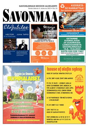 Savonmaa 32 9.8.2023