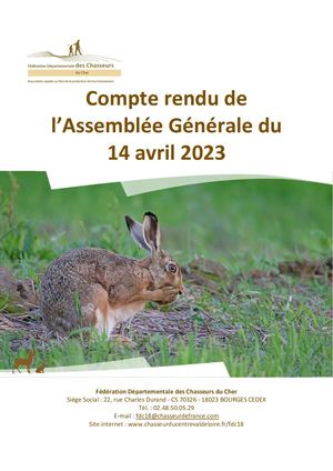 Compte rendu de l’Assemblée Générale 2023