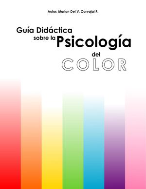 Guía Didáctica sobre la Psicología del Color