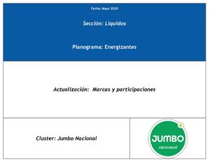 Jumbo Energizantes Planograma