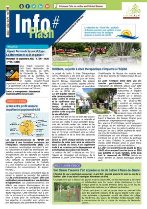 Flash Info n°109 - Août Septembre 2023