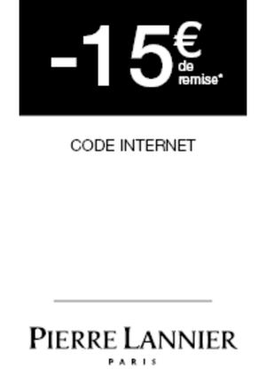 Pierre Lannier Coupons De Réduction 15€