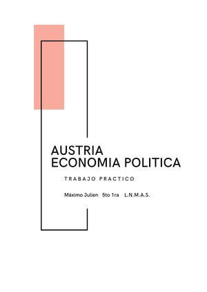 Austria Economía Política