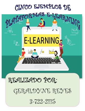 CINCO EJEMPLOS DE PLATAFORMAS E-LEARNING