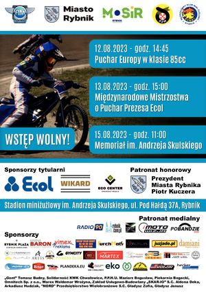 Program Minis Speedway Rybnik