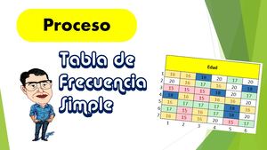 Creación de Tabla de Frecuencia Simple