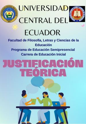 Revista Justificación Teórica
