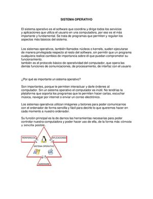 Sistema Operativo Pdf