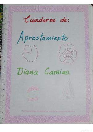 Cuaderno de Aprestamiento