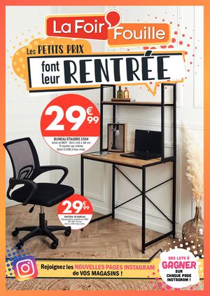 Catalogue les petits prix font leur rentrée