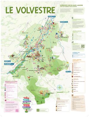 Carte Touristique du Volvestre
