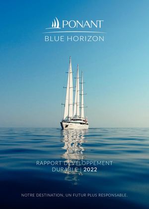 Rapport Développement Durable PONANT 2022