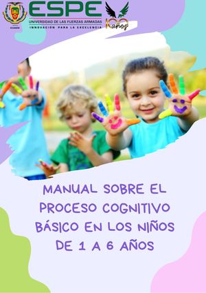 Procesos Cognitivos Básicos En Niños De 1 A 6 Años